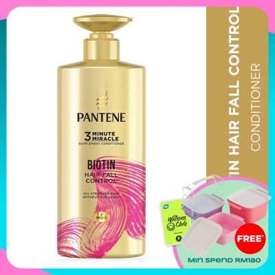 PANTENE 3mm Biotin Strength Conditioner 480ml