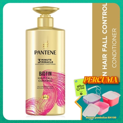 PANTENE - 3mm Biotin Strength Conditioner 480ml