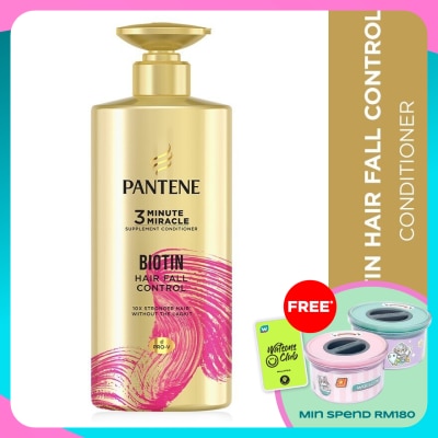 PANTENE 3mm Biotin Strength Conditioner 480ml