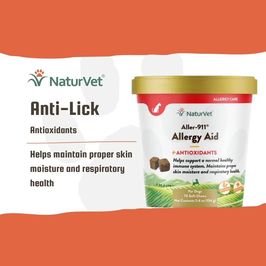 Aller 911 Allergy Aid Soft Chews 70s