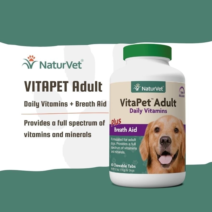 Vitapet Adult Daily Vitamins Chewable Tablets 60s