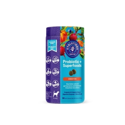 NATURVET Evolutions Probiotic Plus Superfoods Soft Chews 90s