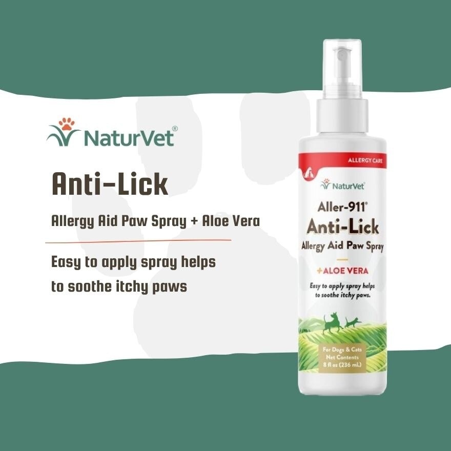 Aller 911 Anti-Lick Paw Spray