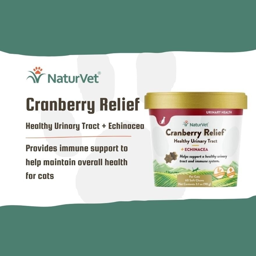 Cranberry Relief Cat Soft Chews 60s