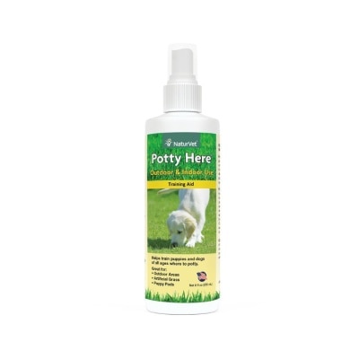 NATURVET Pottty Here Training Aid Spray 8Oz