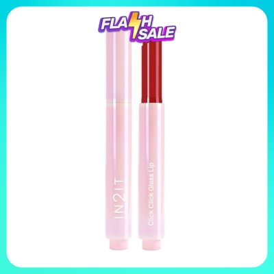 IN2IT Click Click Glass Lip Heartlet CGL05