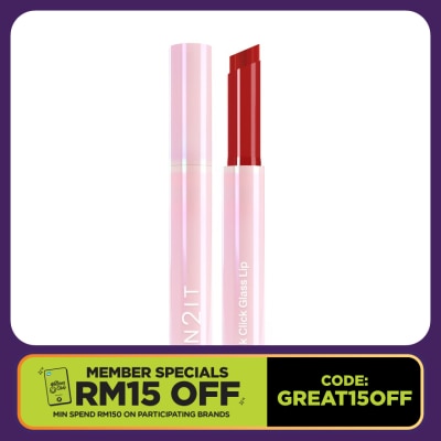 IN2IT Click Click Glass Lip Heartlet CGL05