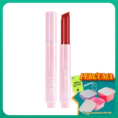 IN2IT - Click Click Glass Lip Heartlet CGL05