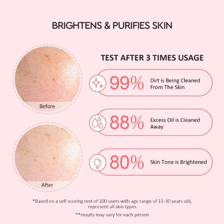 Pomegranate Niacinamide Brightening Claymask 30g image