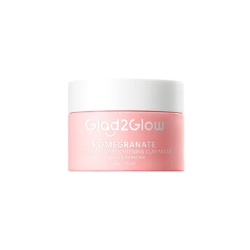 Glad2glow Pomegranate Niacinamide Brightening Claymask 30g