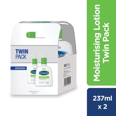 CETAPHIL Moisturizing Lotion For Face & Body 237ml Twin Pack