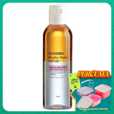 C.CODE - Micellar water with oil 300ml 1s