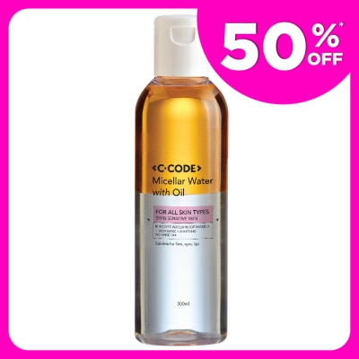 C.CODE Micellar water with oil 300ml 1s