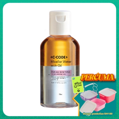 C.CODE - Micellar water with oil 50ml 1s