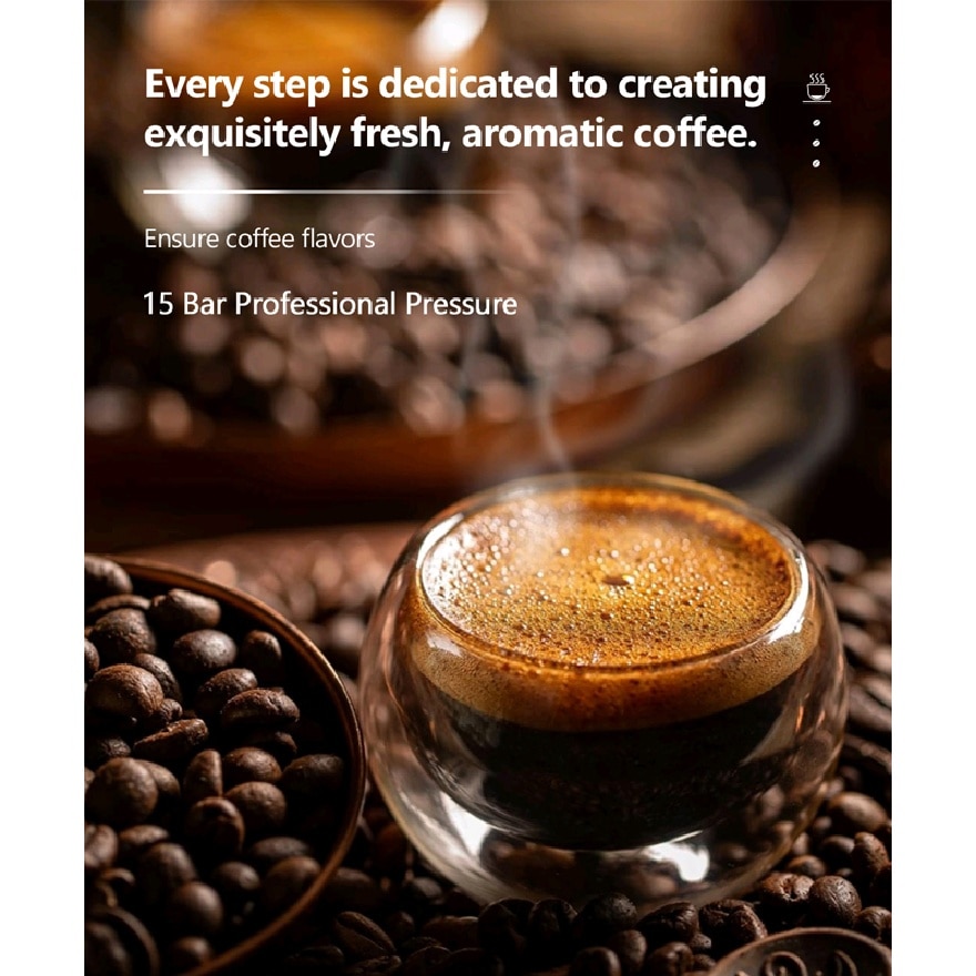 Coffee Maker Espresso Machine (1.5L) BCM-BE15L