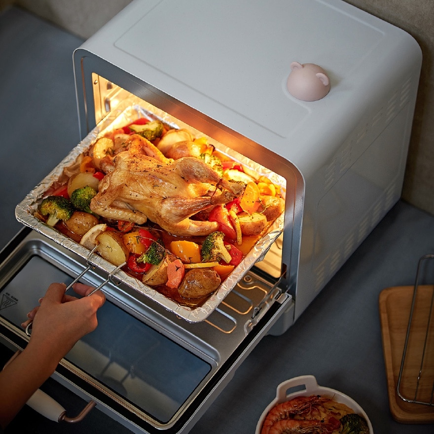 Electric oven 20L High Capacity Oven Touch Screen Display Smart timing BS0-B200L