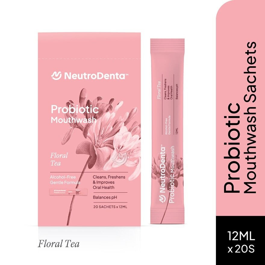 Probiotic Mouthwash Floral Tea 12ml x 20s