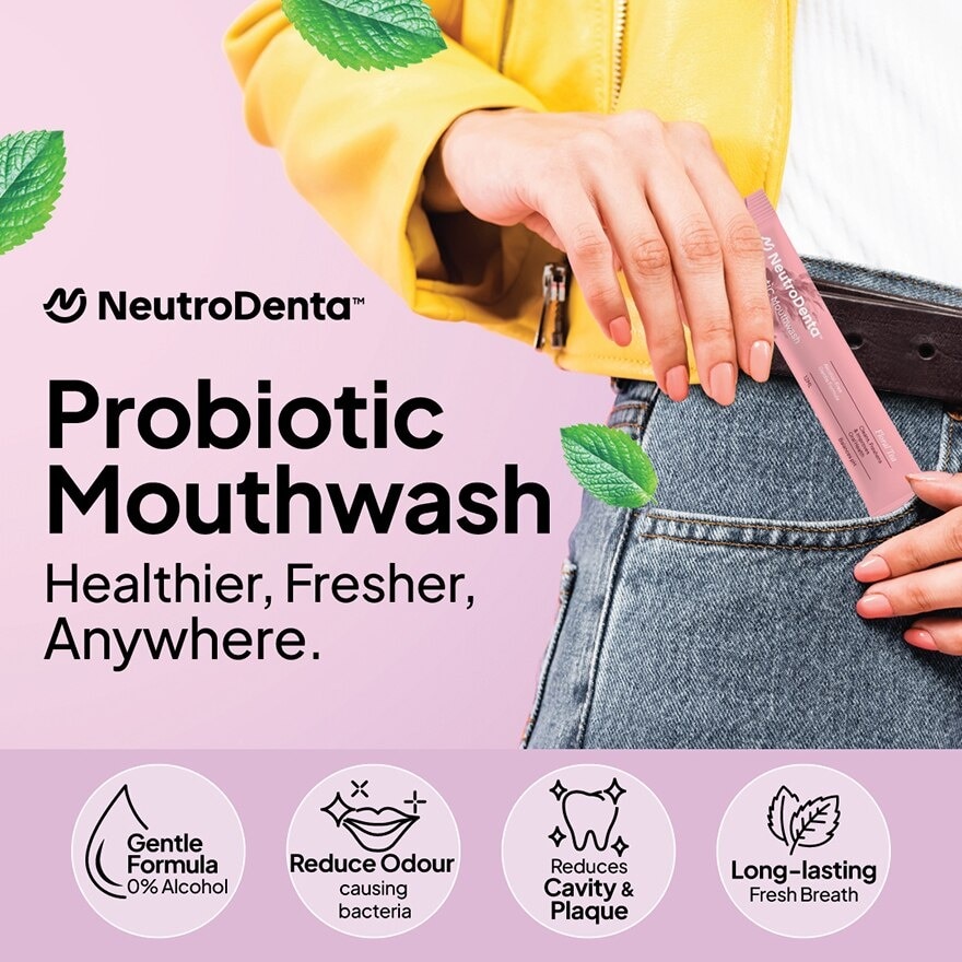 Probiotic Mouthwash Floral Tea 12ml x 20s