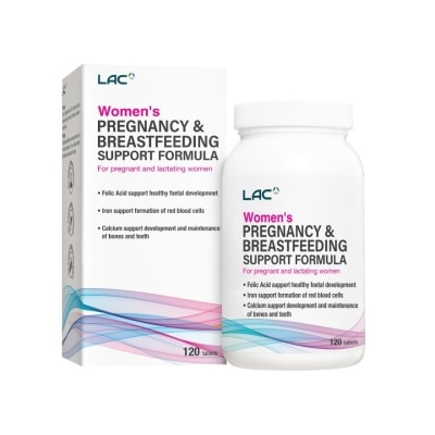 LAC Women Pregnancy Breastfeed Supp Formula Tab 120S