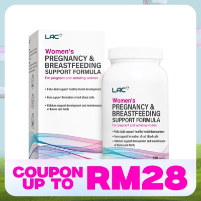 LAC Women Pregnancy Breastfeed Supp Formula Tab 120S