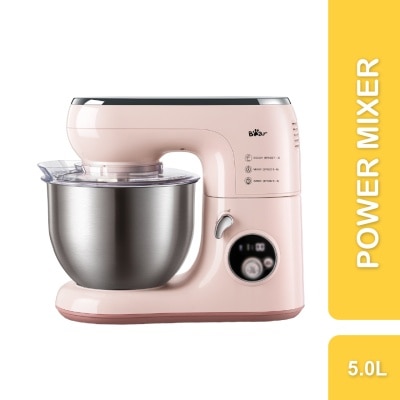 BEAR Stand Mixer High-Torque & High-Speed Power Blender Stainless Steel (5L) BPM-P50L