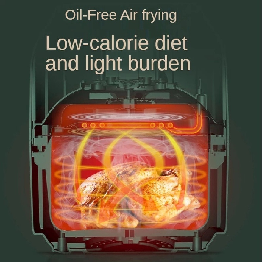 Air Fryer Oil-Free Non Stick Fryer (3.6L) BAF-OM36L