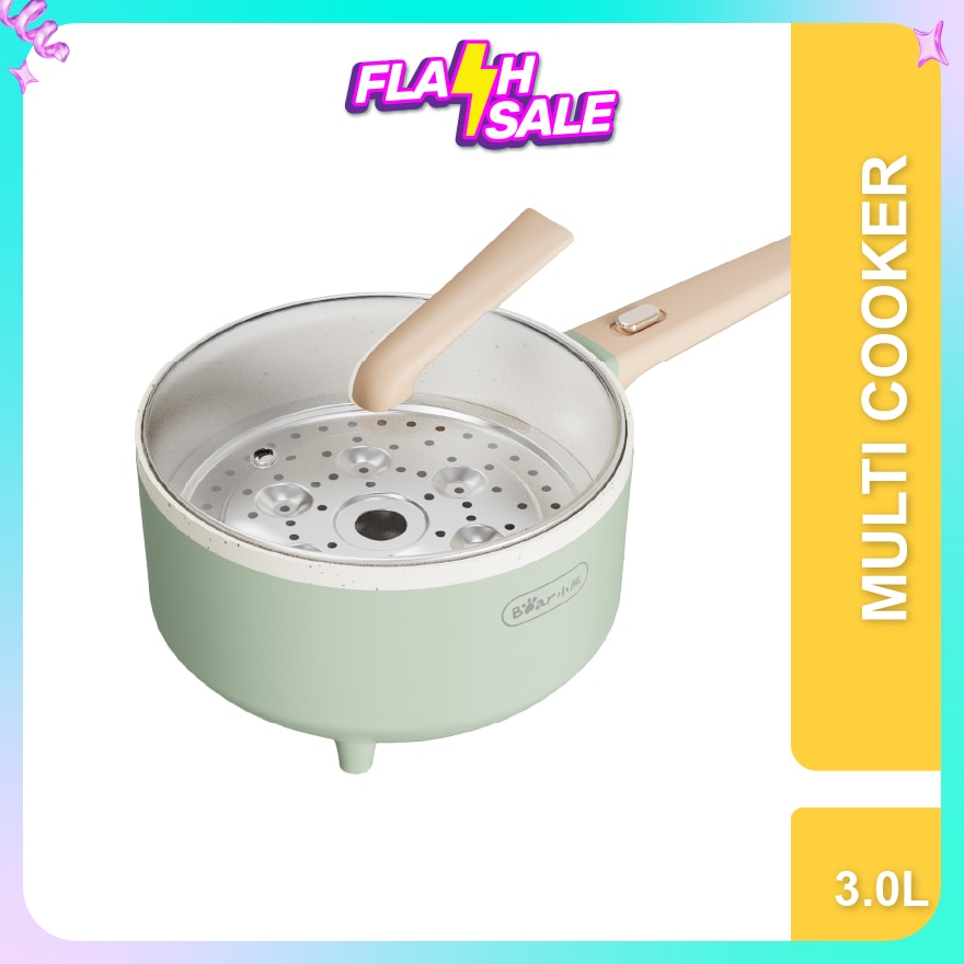 Electric Multi Cooker Non Stick 1200W Knob Control 3.0L (BMC-GM30L)
