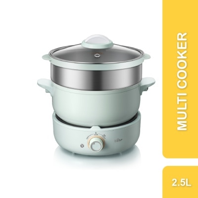 BEAR 3 In 1 Multi Cooker  Stainless Steel (2.5L) BMC-G25L