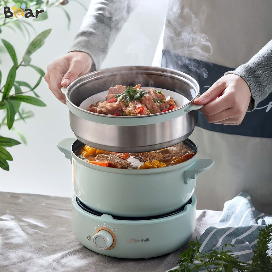 3 In 1 Multi Cooker  Stainless Steel (2.5L) BMC-G25L