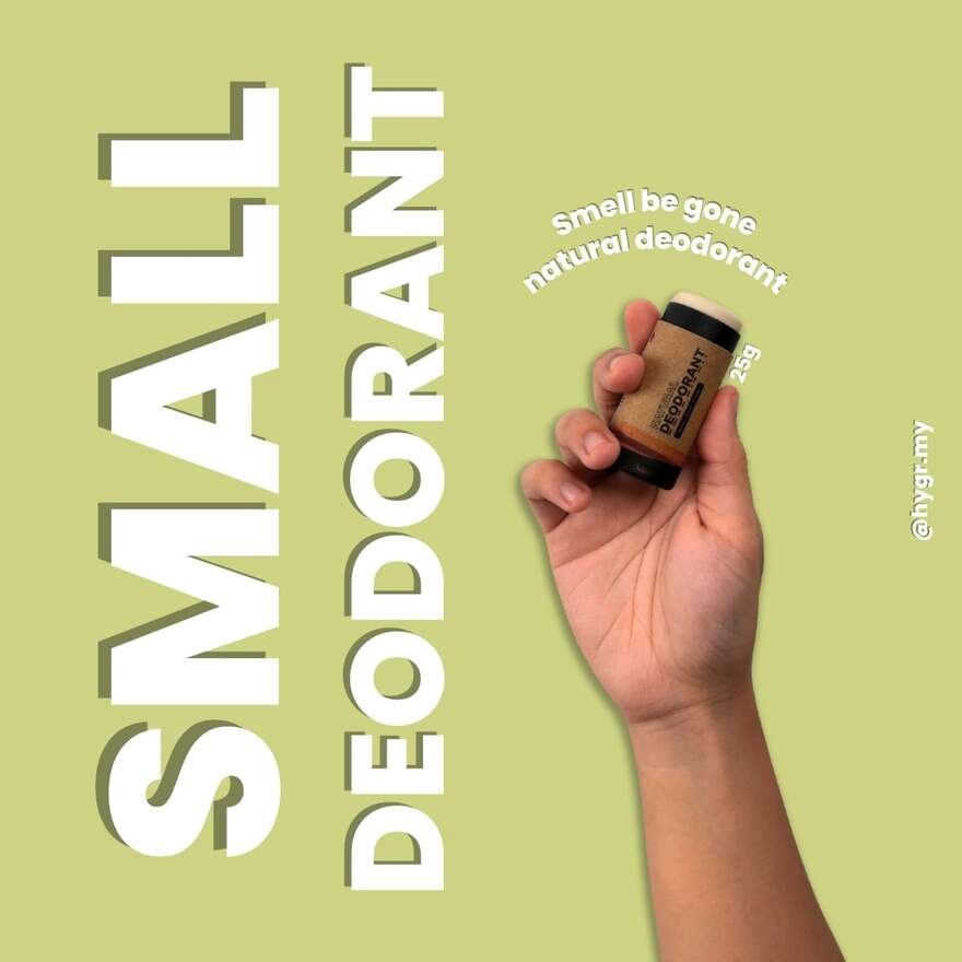 Natural Deodorant in Zasmine 25g