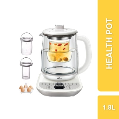 BEAR Health Pot Electric Glass Kettle (1.8L) BHP-W18L