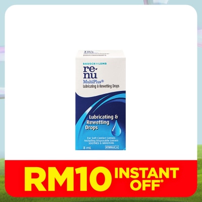 BAUSCH & LOMB Lubricating Eye Drops 8ml