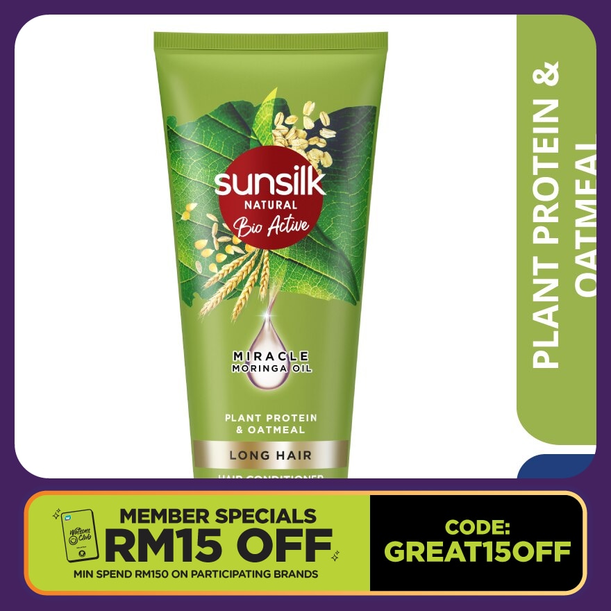 Natural Bio Active Long Hair Hair Conditioner 330ml