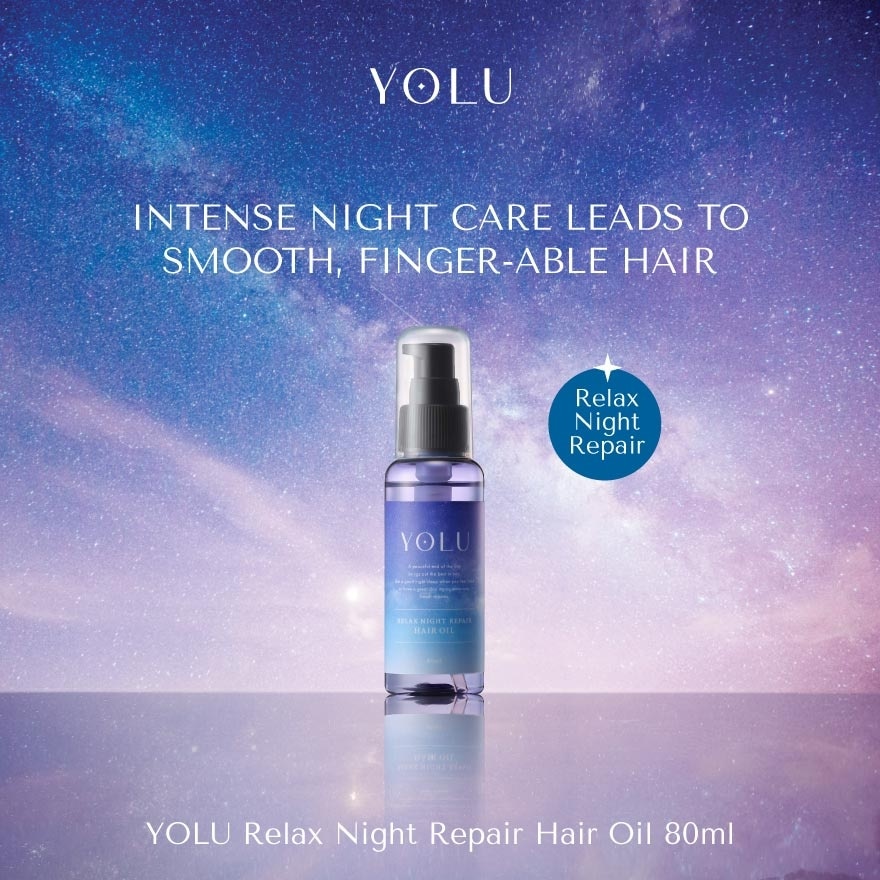 Relax Night Repair Hair Oil 80ml