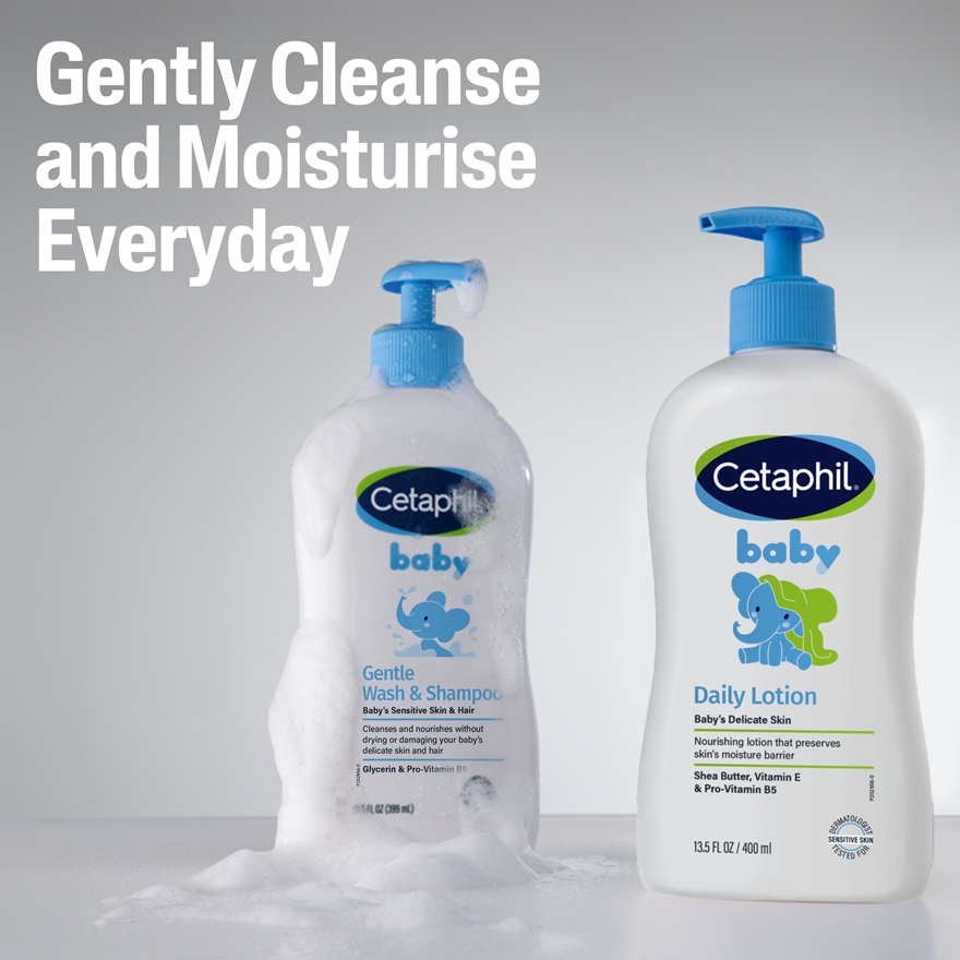 Gentle Wash & Shampoo 400ml x 2 +  GWP