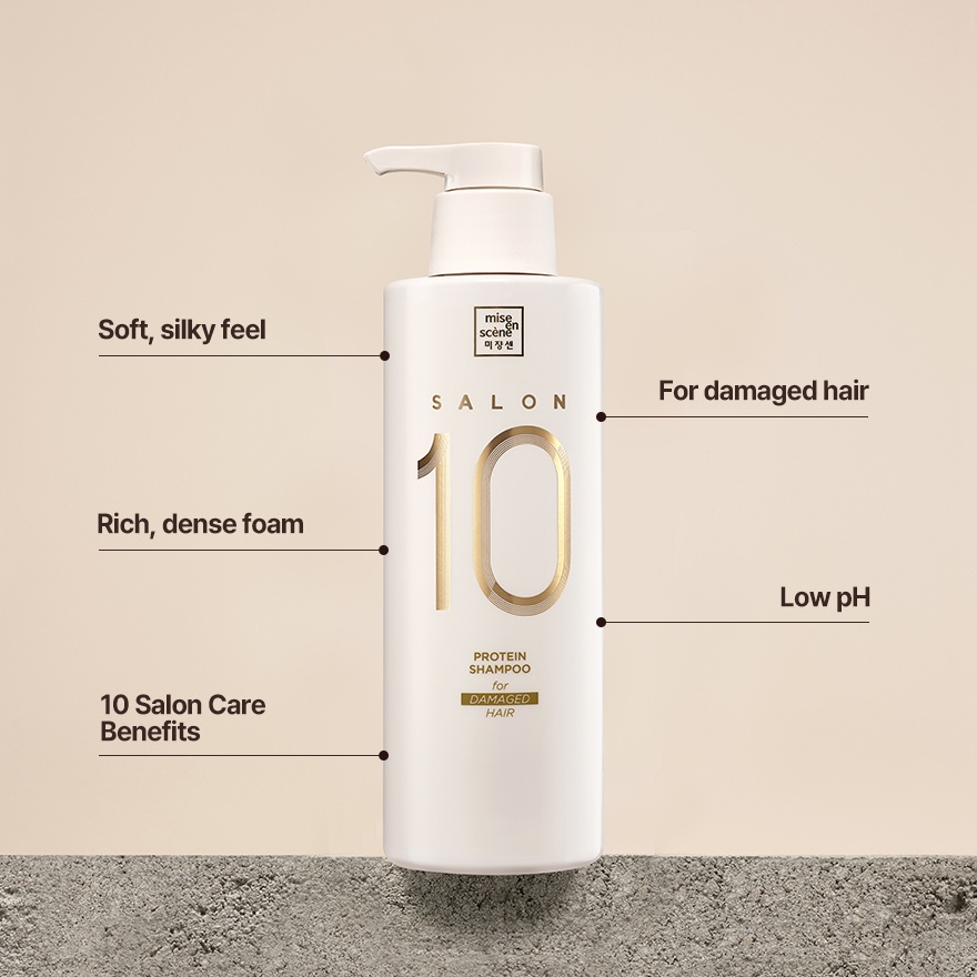 Salon 10 Protein Shampoo 500ml image