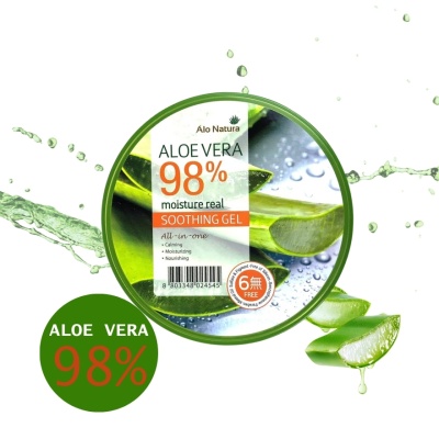 ALO NATURA - Aloe Vera 98  Moisture Real Soothing Gel (Calming, Moisturising   Norishing) 300ml image