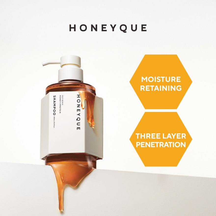 Deep Repair Honey Protein Shampoo 450ml