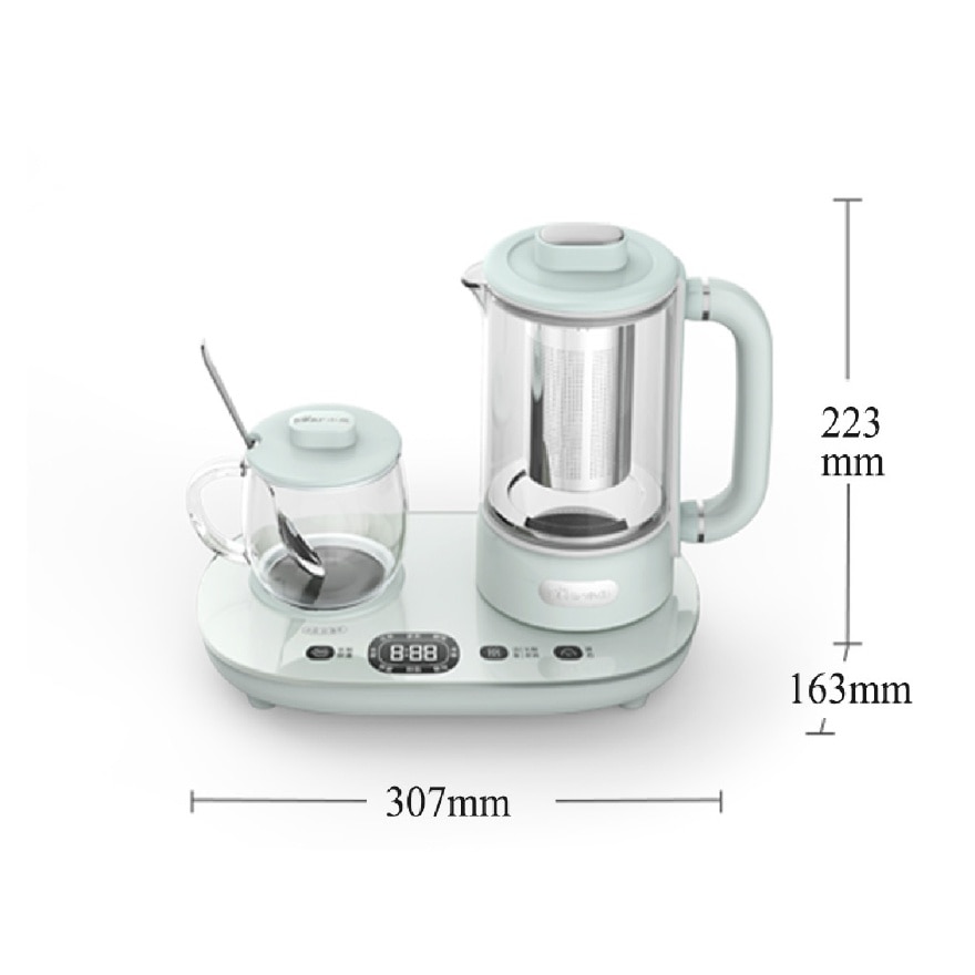 2 In 1 Health Pot Electric Glass Kettle (0.6L & 0.3L) BHP-G06L