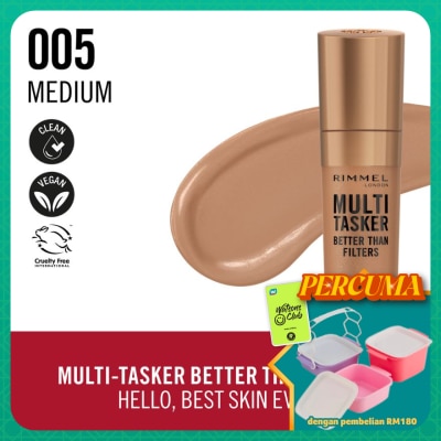 RIMMEL - Multitasker Better Than Filter 005 Medium