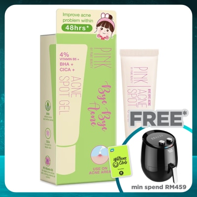 PINK BY PURE BEAUTY Bye Bye Acne Spot Gel 18G