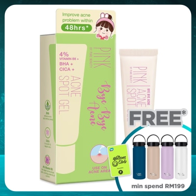 PINK BY PURE BEAUTY Bye Bye Acne Spot Gel 18G