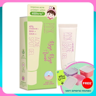 PINK BY PURE BEAUTY Bye Bye Acne Spot Gel 18G