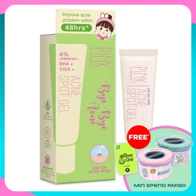 PINK BY PURE BEAUTY Bye Bye Acne Spot Gel 18G
