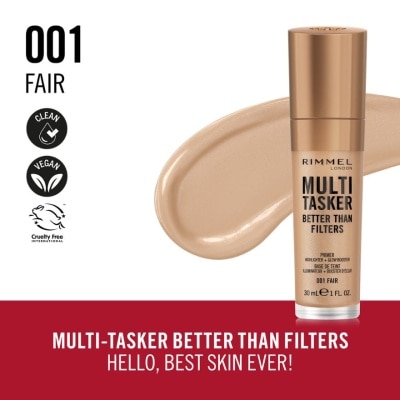 RIMMEL Multitasker Better Than Filter 001 Fair