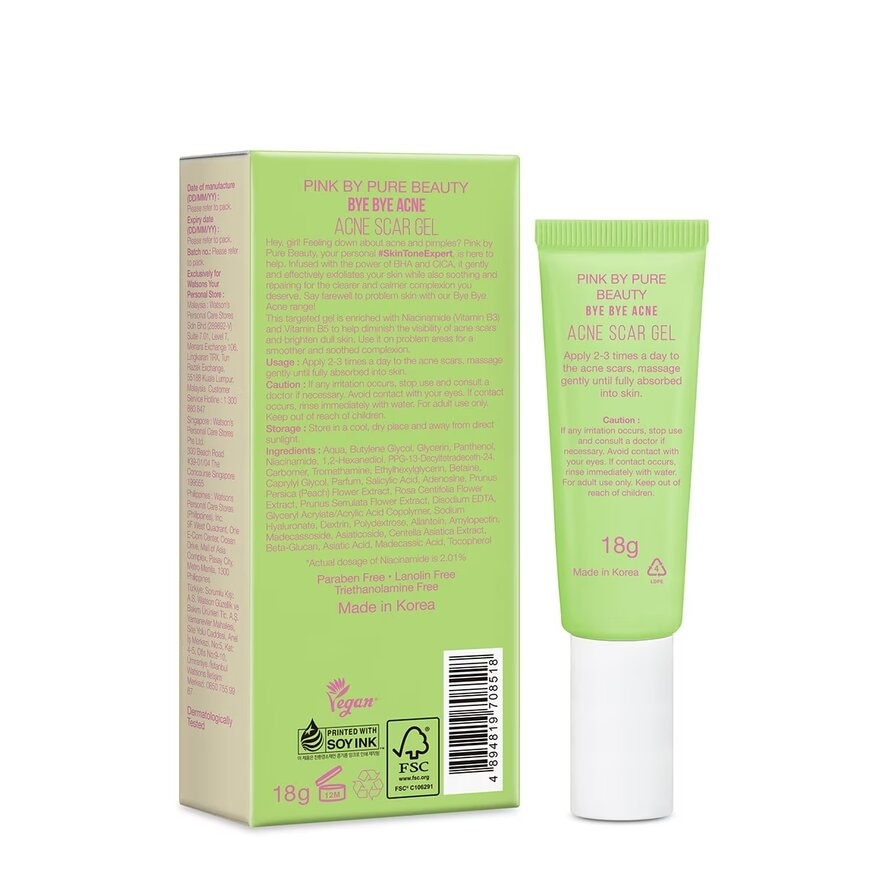 Bye Bye Acne Scar Spot Gel 18G