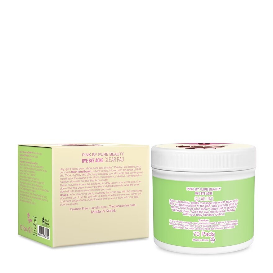 Bye Bye Acne Clear Pad 70S image