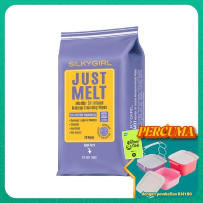 SILKYGIRL - Just Melt Makeup Cleansing Wipes