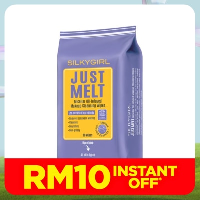 SILKYGIRL Just Melt Makeup Cleansing Wipes