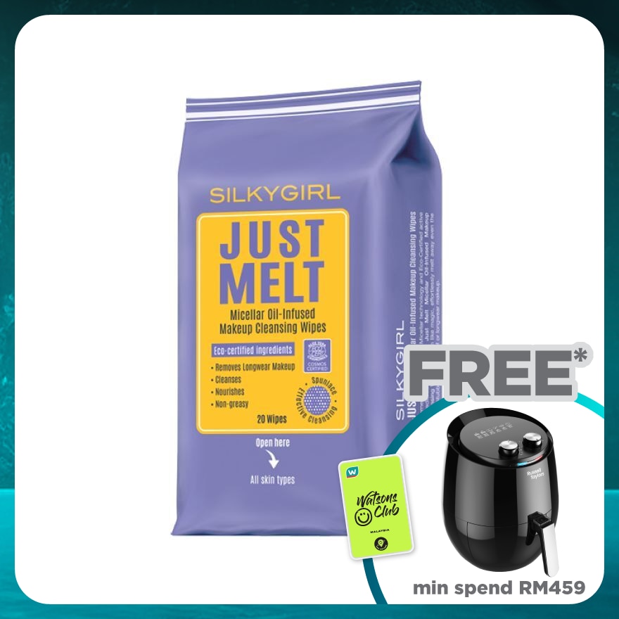 Just Melt Makeup Cleansing Wipes